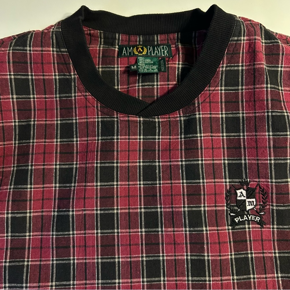Vintage AM‎ Player Golf Jacket
Mens Medium Golf Club
Pullover Caddyshack Look
